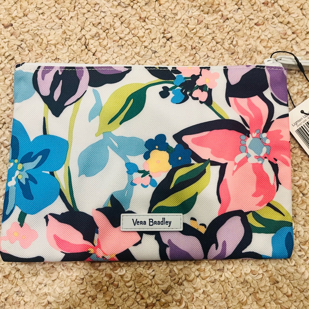 Vera Bradley Lighten Up Wristlet In Marian Floral
